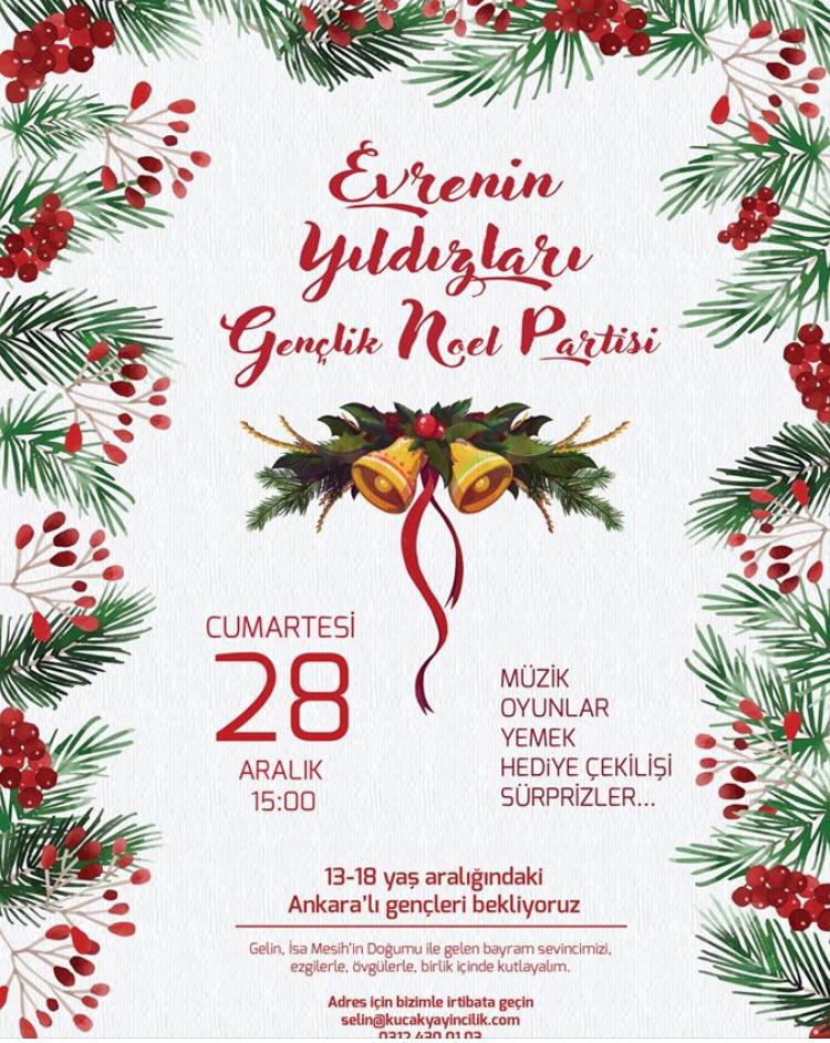 Oteller 2018 yılbaşı programları için kolları sıvadı Gençlik Noel Partisi – Kucak Yayıncılık